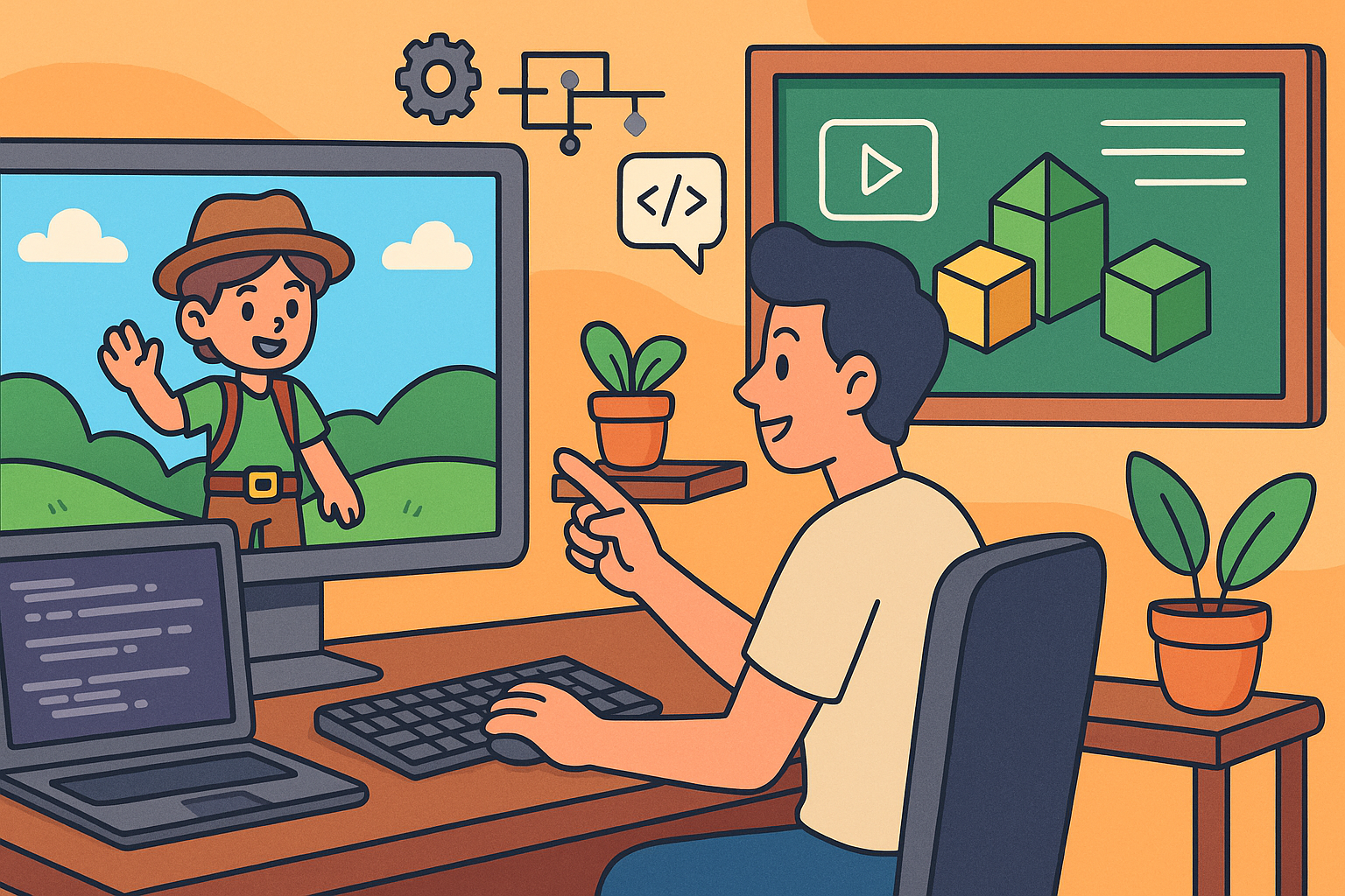 De desarrollador a educador: Crea entornos 3D interactivos