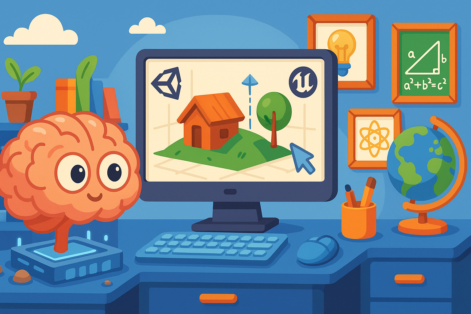 Cortexifyzok: Creando escenas 3D educativas con Unity y Unreal