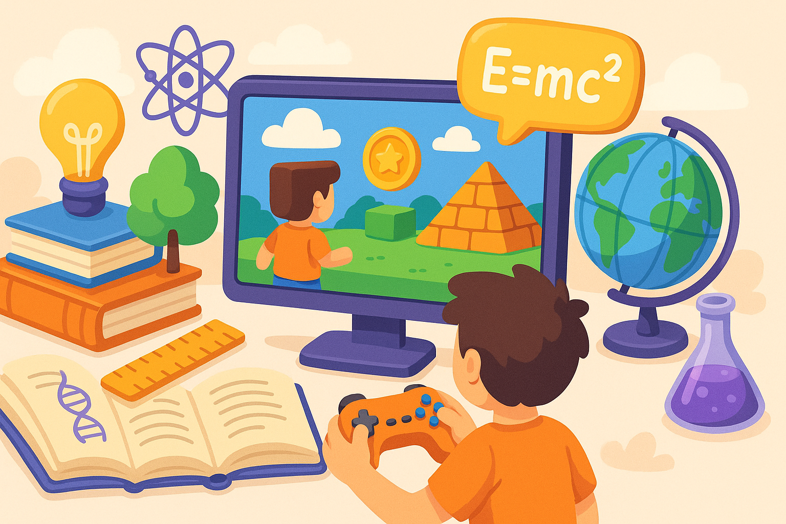 Más allá del aula: Cómo los juegos 3D potencian el conocimiento