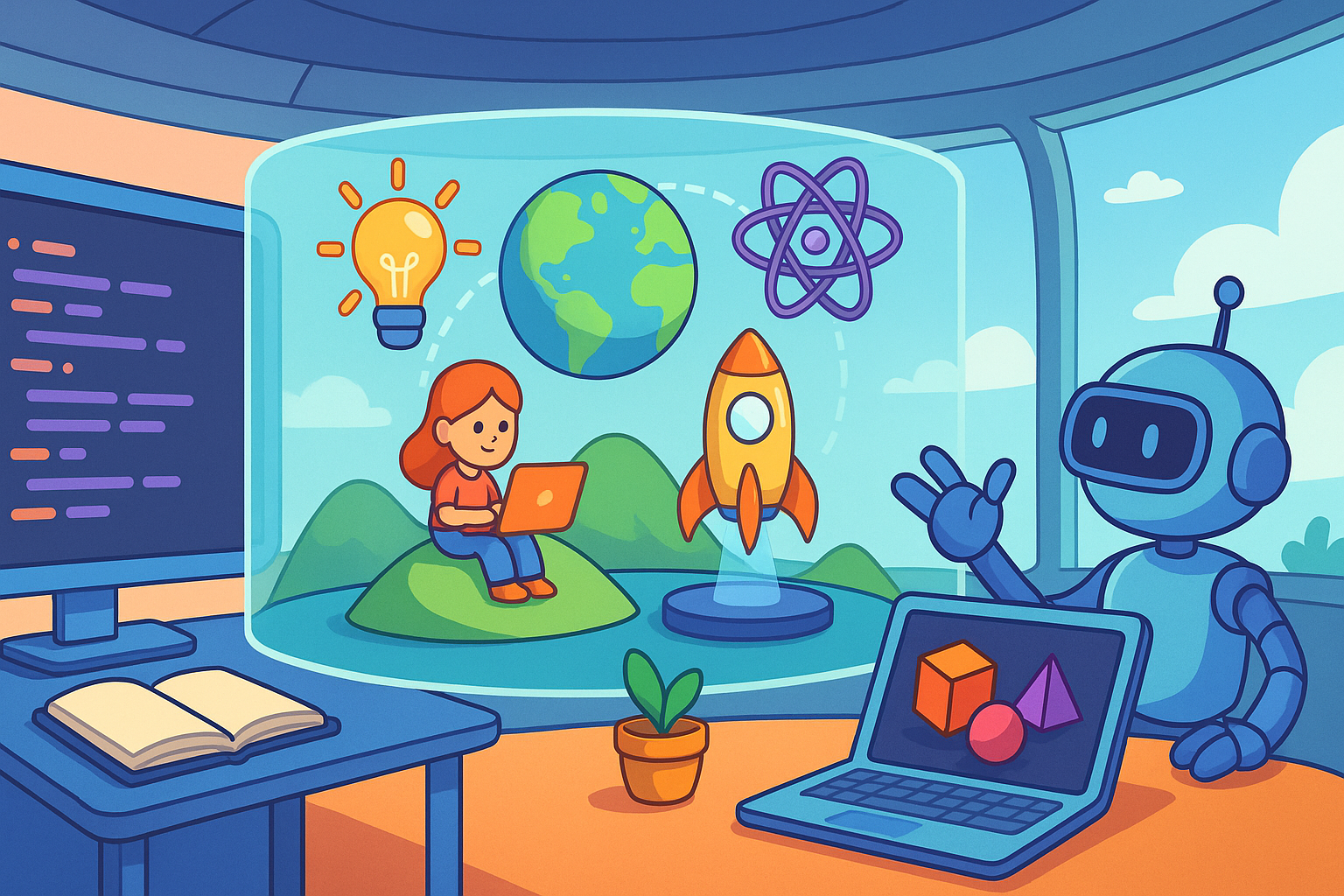 El futuro del aprendizaje: Innovación en escenas 3D interactivas